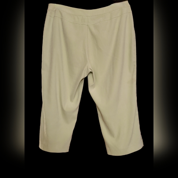 Bette & Court size 16 lime green capri pants - Picture 2 of 9